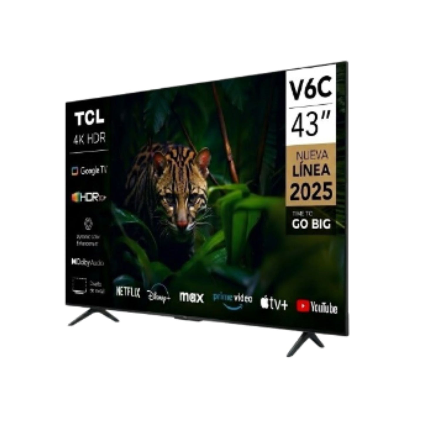 Smart TV TCL 43" 43V6C 4K