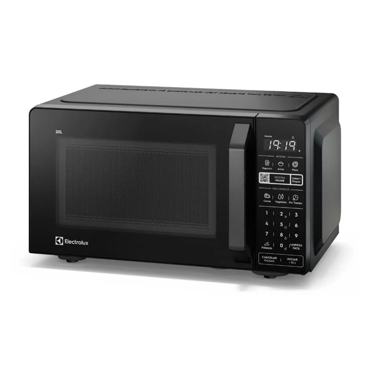 MICROONDAS ELECTROLUX 20 LITROS NEGRO EMDZ20S3GAB