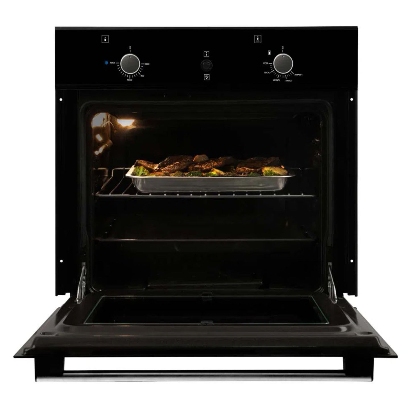 HORNO EMPOTRABLE CHALLENGER HG-2560 60CM NEGRO