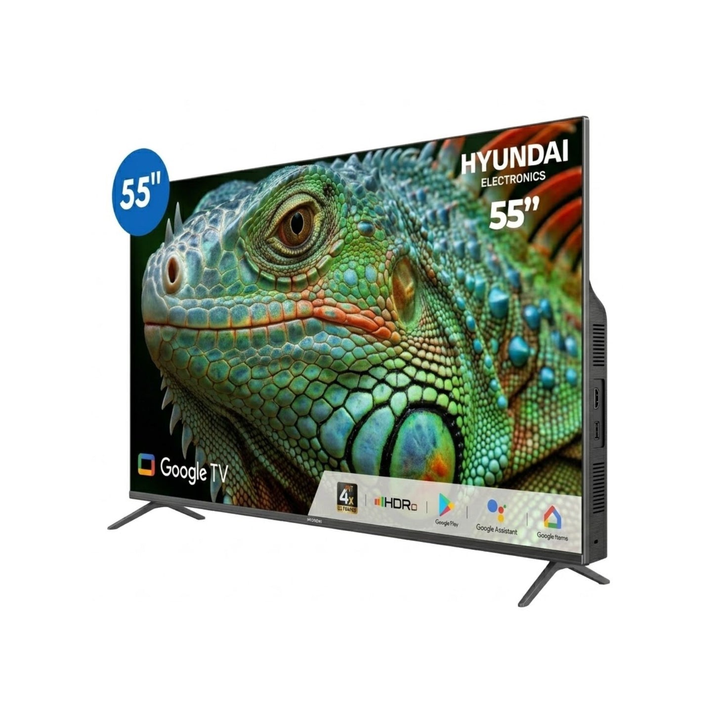 SMART TV HYUNDAI HYLED5528G 55" PULGADAS GOOGLE TV 4K
