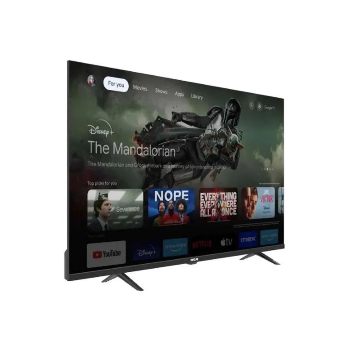 SMART TV RCA 55" LED55RCA684GT 4K GOOGLE TV