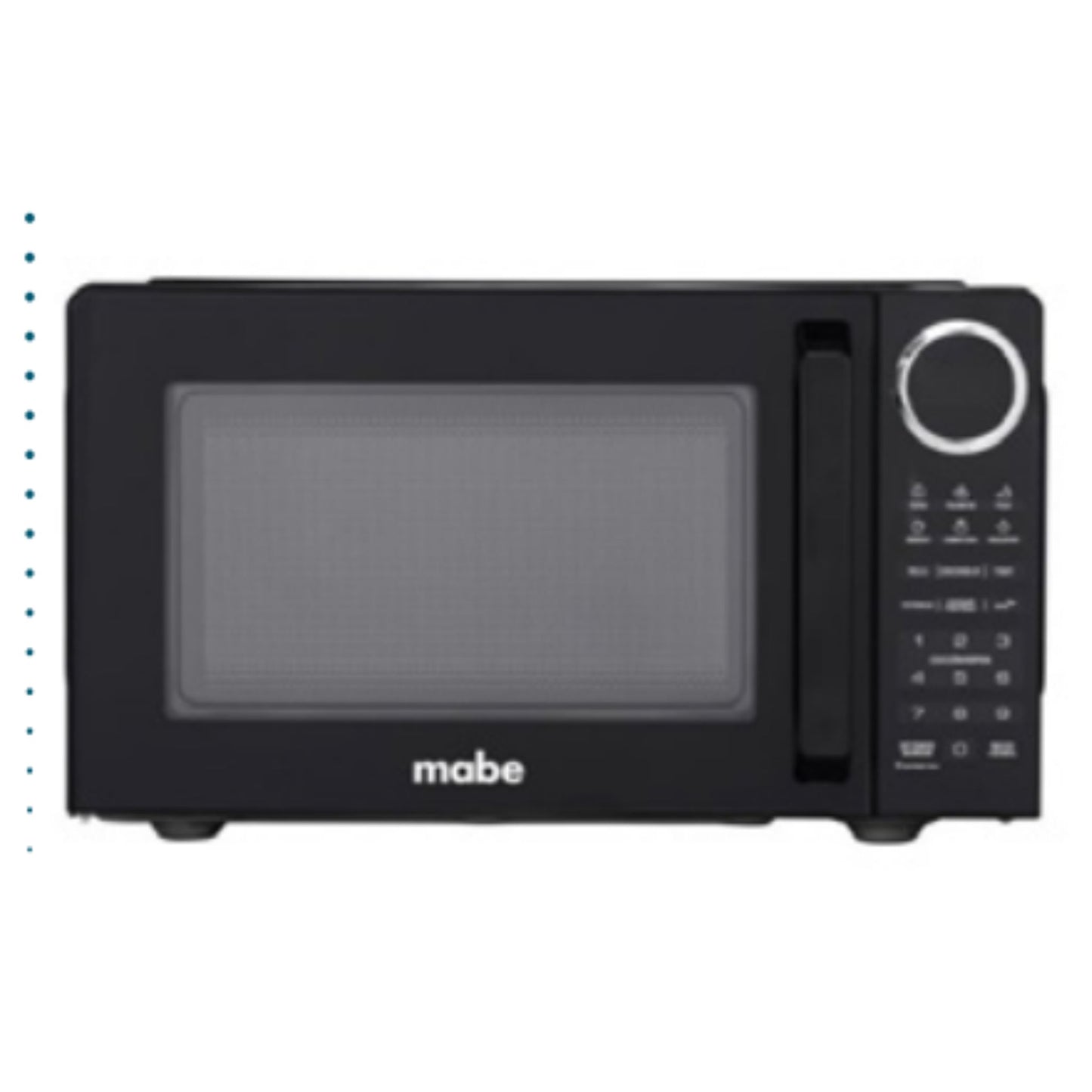 MICROONDAS MABE HMM09NJ1 25 LITROS NEGRO CON PERILLA