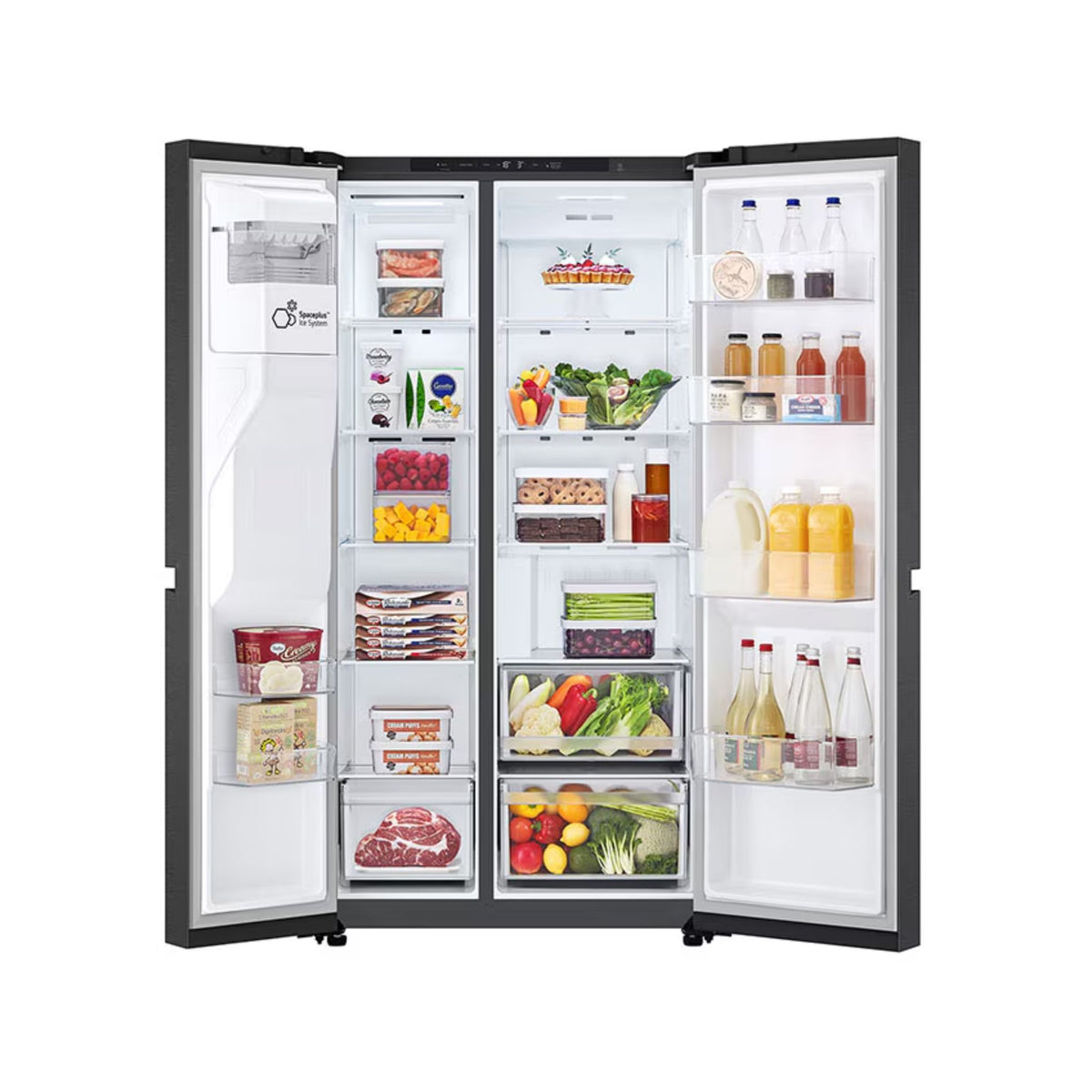 REFRIGERADORA LG SIDE BY SIDE DISPENSADOR AGUA Y HIELO VS25LQIK