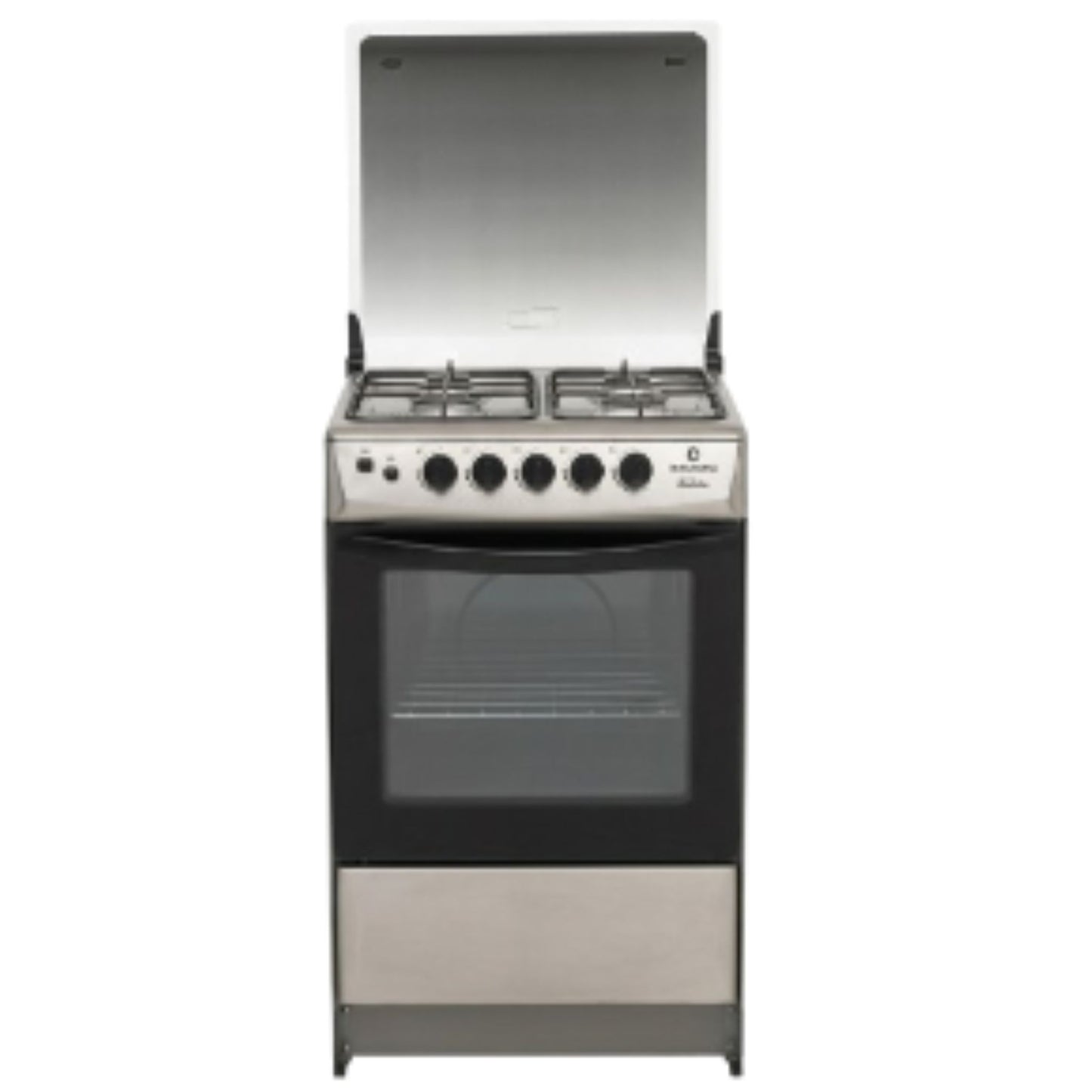 COCINA ECOLINE 4 QUEMADORES NOELIA INOX