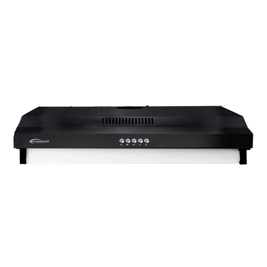 CAMPANA EXTRACTORA DE OLORES CONTINENTAL 60 CM NEGRA G701BLACK60
