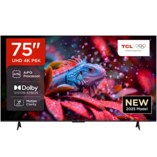 SMART TV TCL 75" 75P6K
