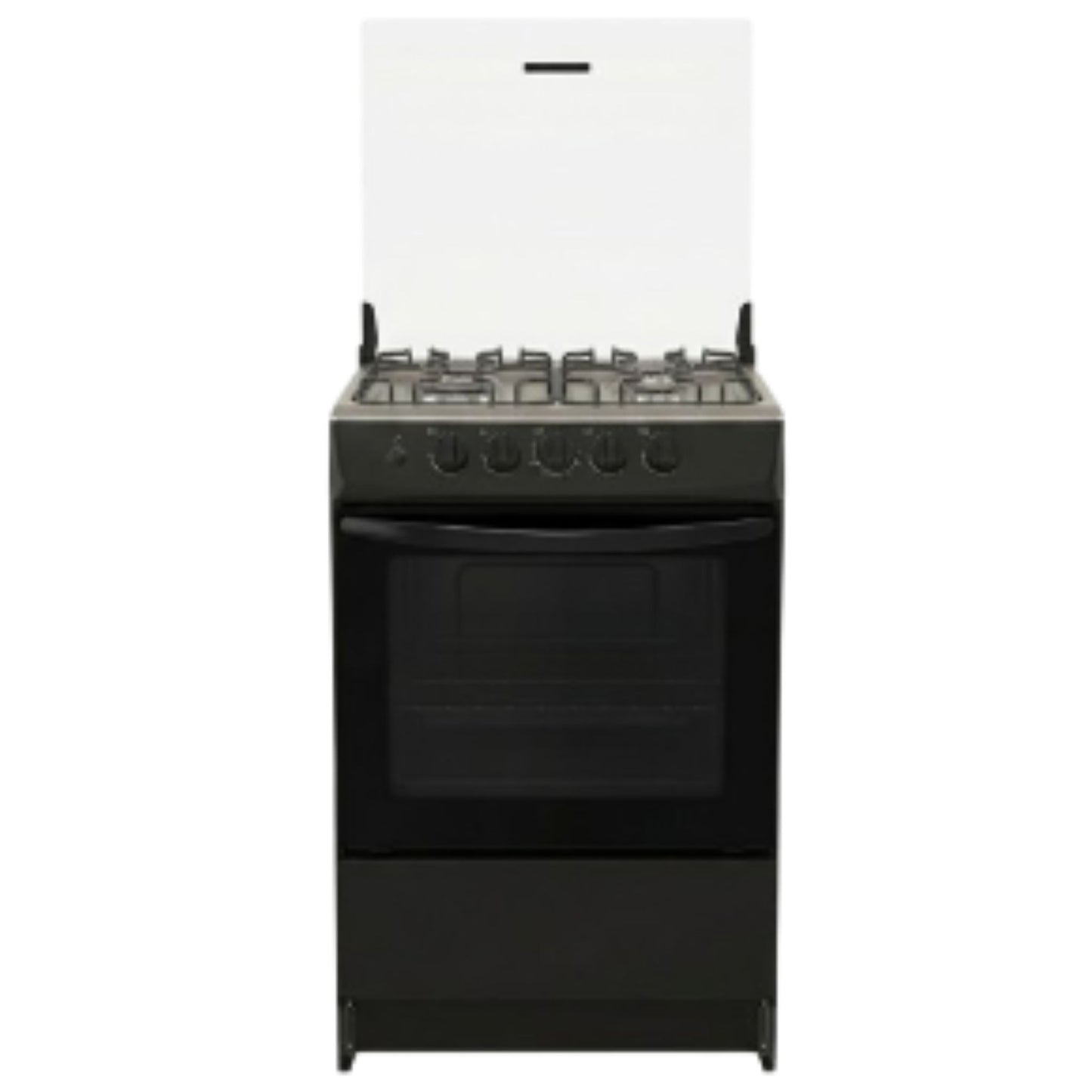 COCINA ECOLINE 4 QUEMADORES NEGRO MATE