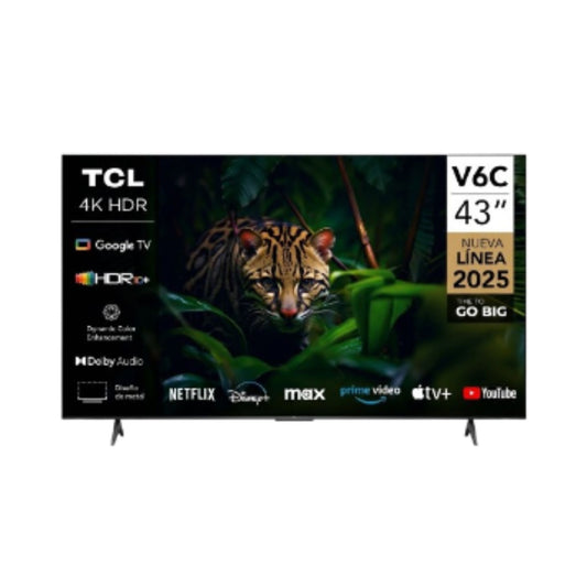 Smart TV TCL 43" 43V6C 4K