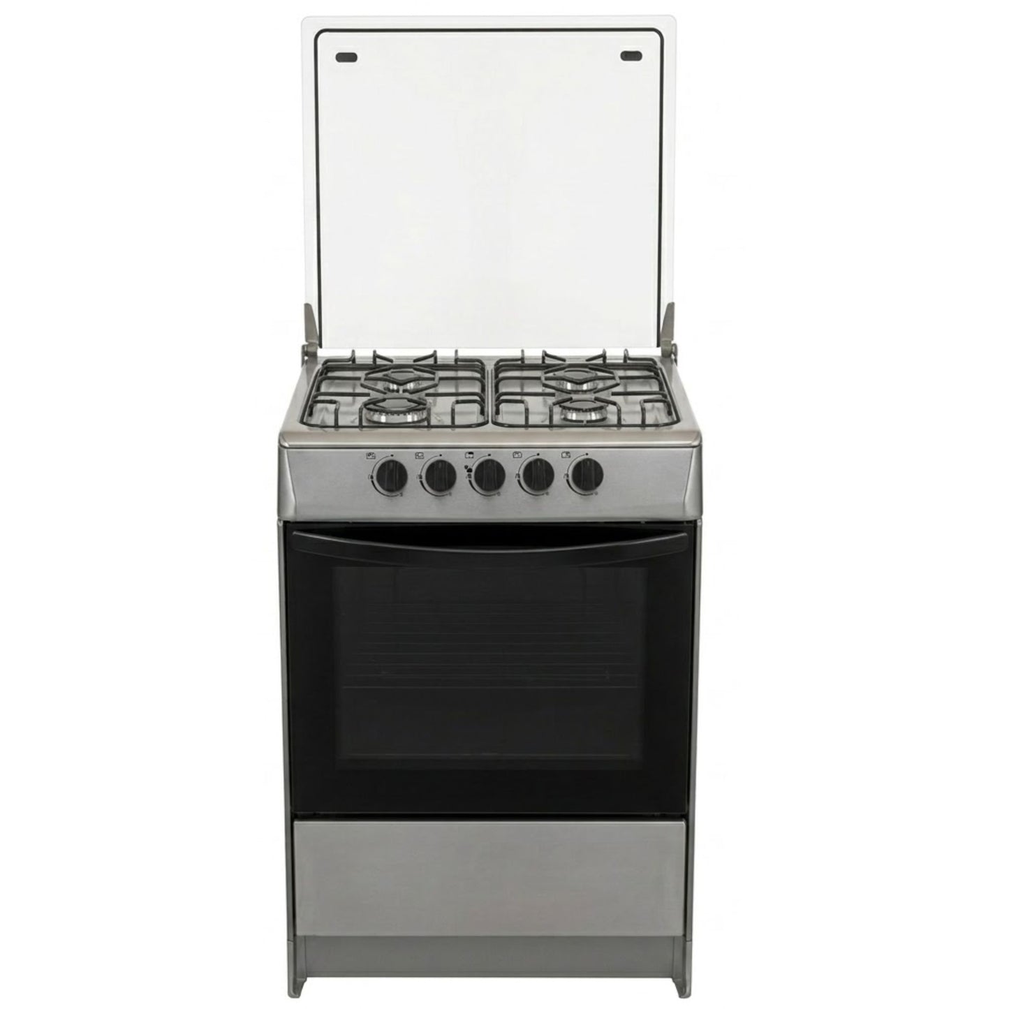 COCINA ECOLINE 4 QUEMADORES NOELIA SILVER