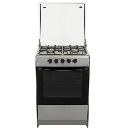 COCINA ECOLINE 4 QUEMADORES NOELIA SILVER