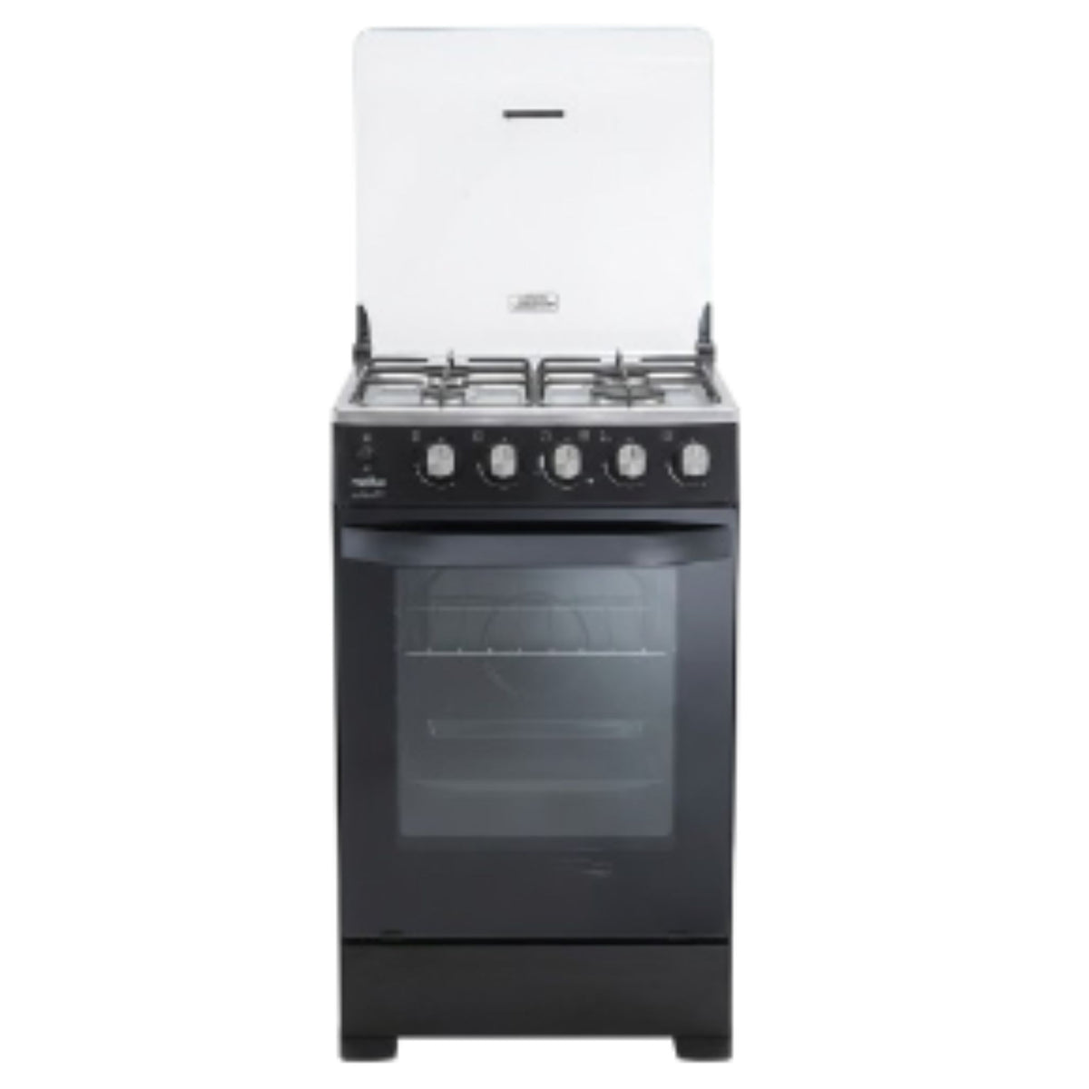 COCINA ECOLINE 4 QUEMADORES NEGRA LUCIANA