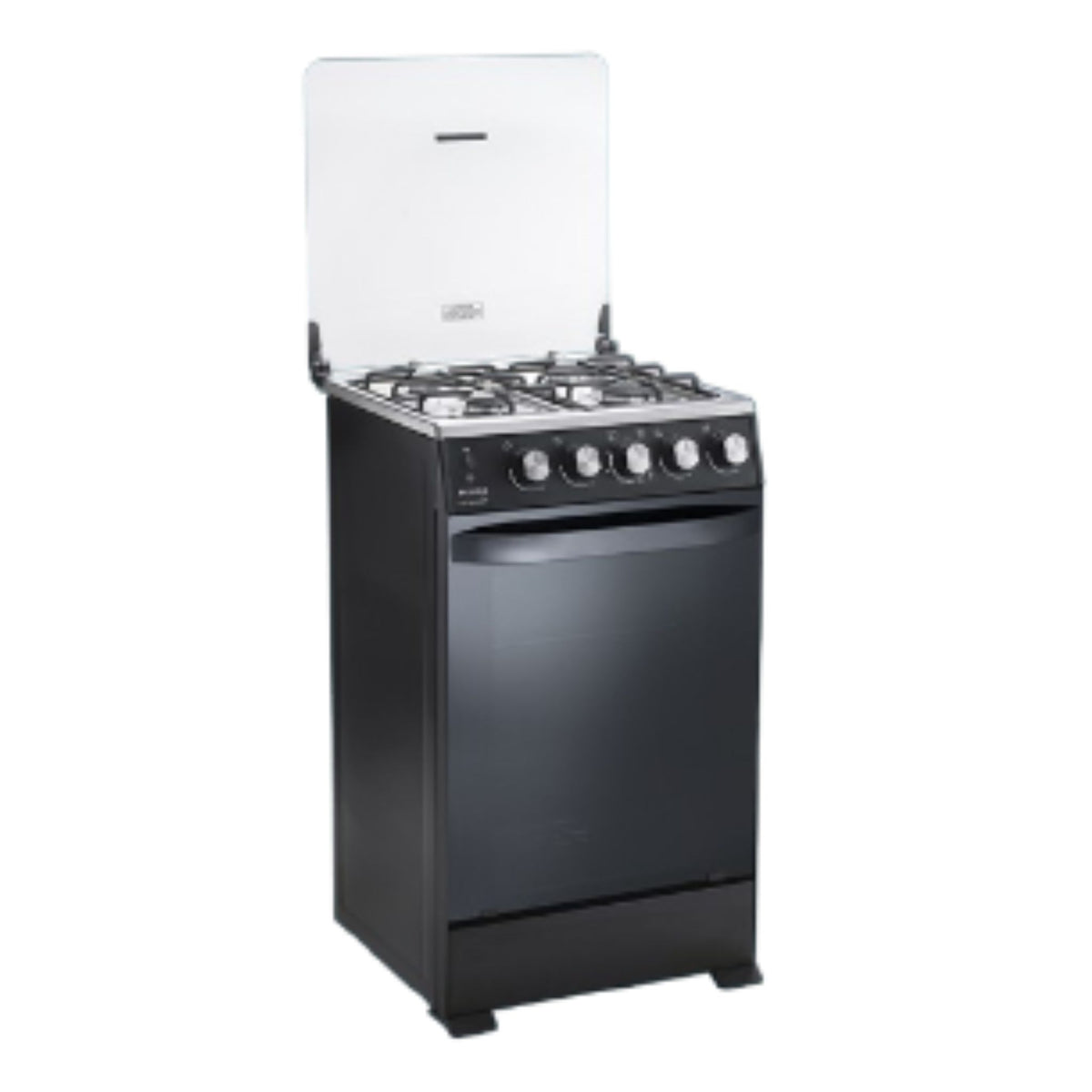 COCINA ECOLINE 4 QUEMADORES NEGRA LUCIANA