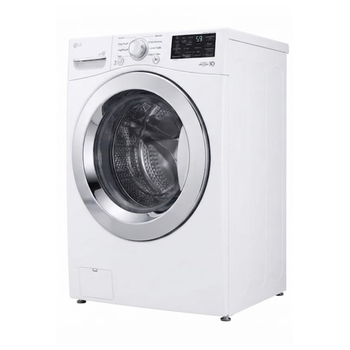 LAVADORA LG 25 KG BLANCA CARGA FRONTAL WM25WV2S6W