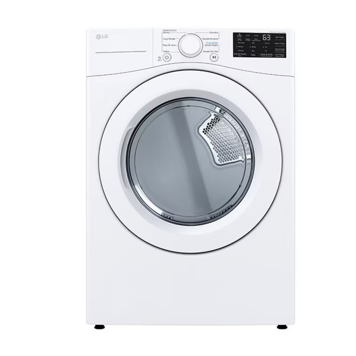 SECADORA LG ELECTRICA 25 KG BLANCA APILABLE DF50WV2S6WE