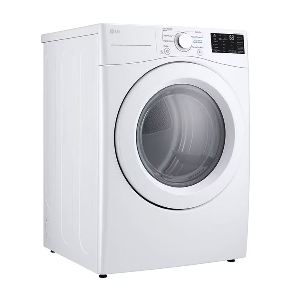 SECADORA LG ELECTRICA 25 KG BLANCA APILABLE DF50WV2S6WE