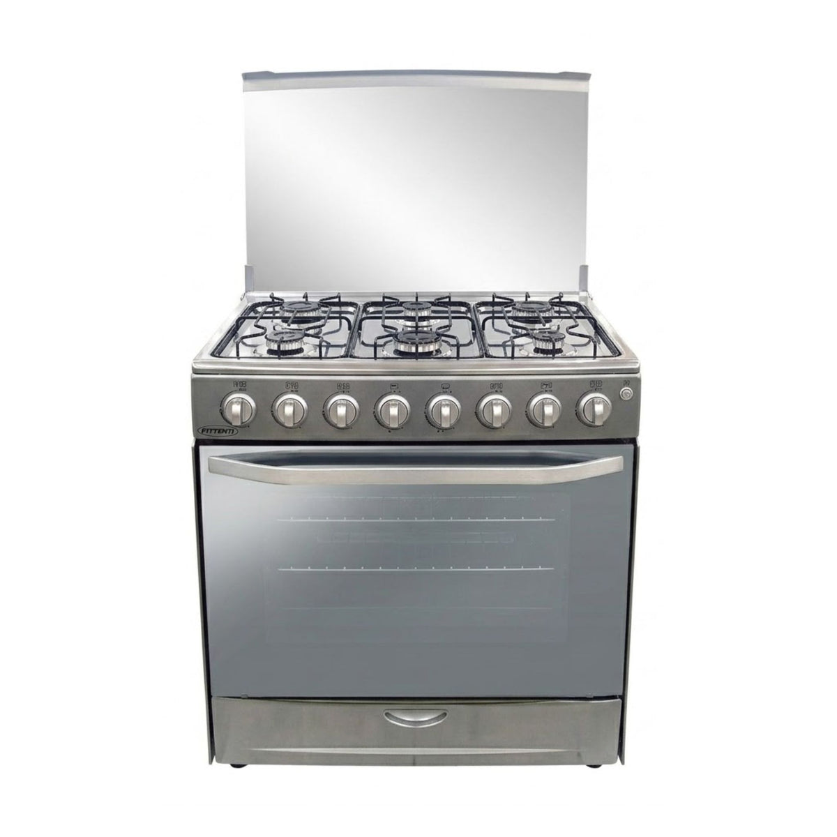 COCINA CONTINENTAL 6 QUEMADORES NEVADA