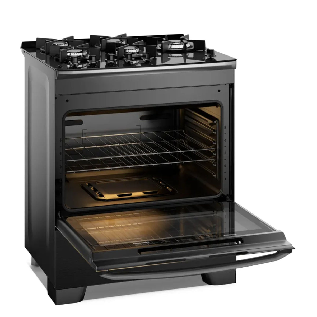 COCINA ELECTROLUX 5 QUEMADORES VITROCERAMICA RELOJ F5ECB