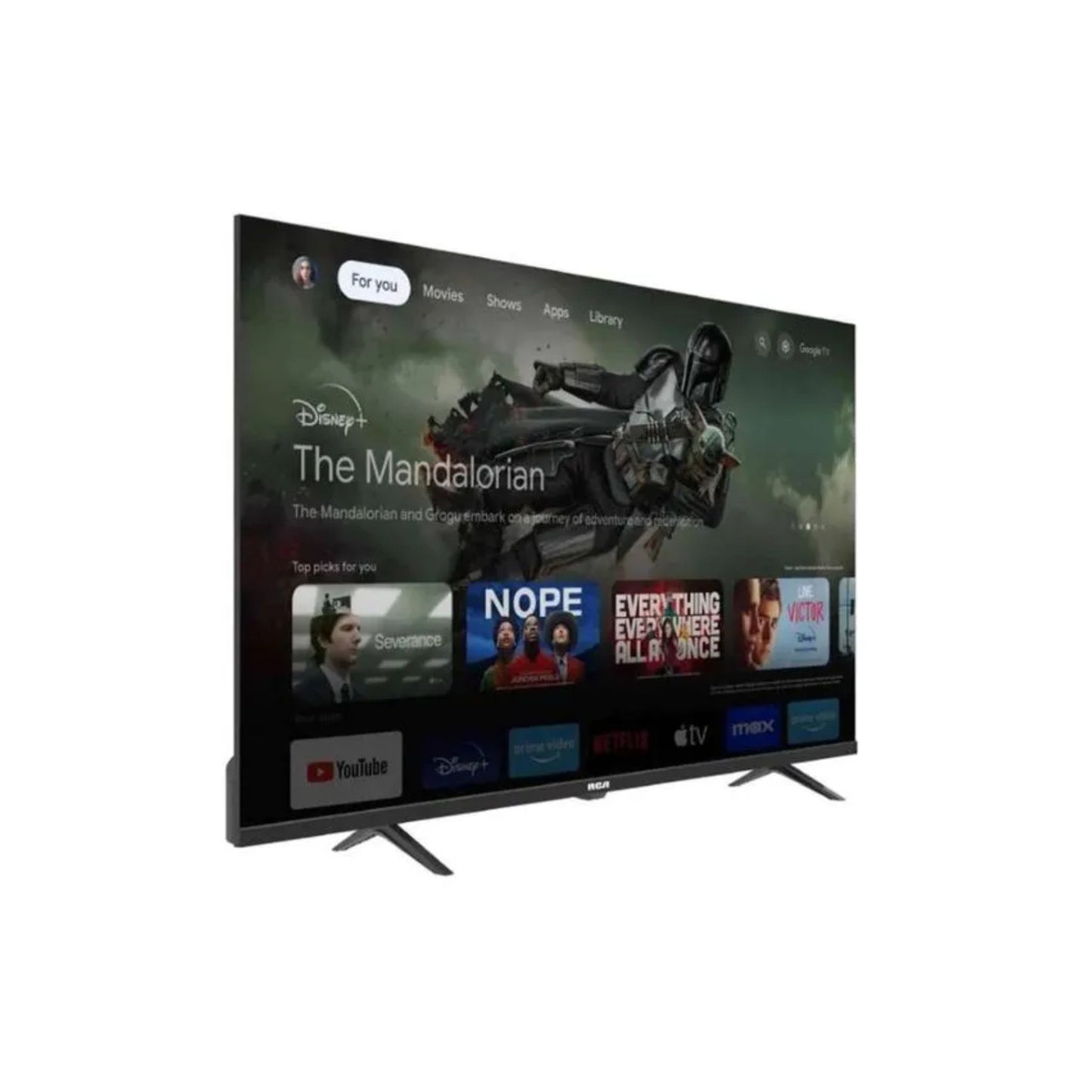 SMART TV RCA 50" LED50RCA684GT GOOGLE TV 4K