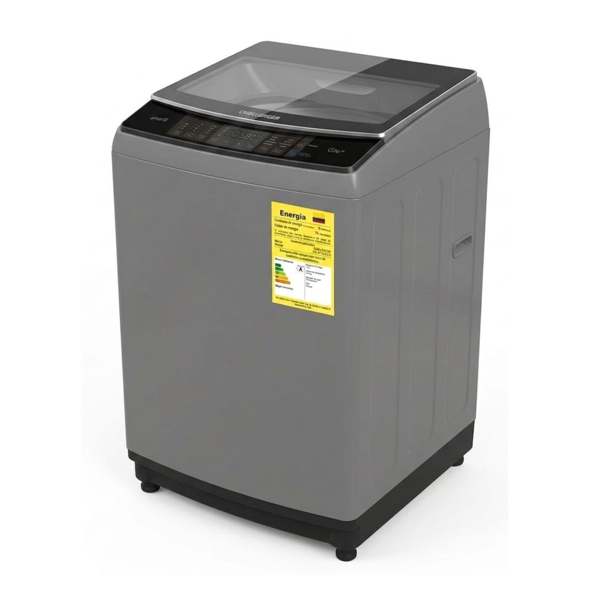 LAVADORA CHALLENGER 15 KG GRIS CW5715DG