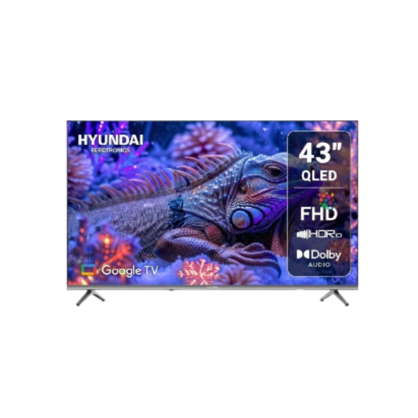 SMART TV HYUINDAI 43" HYLED4326QG QLED GOOGLE TV