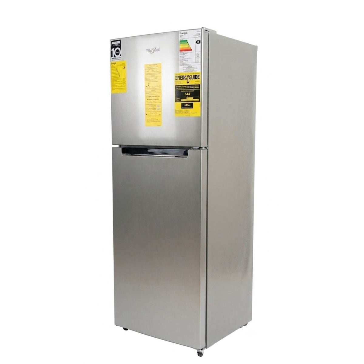 REFRIGERADORA WHIRLPOOL SILVER 247 LITROS WT02409D